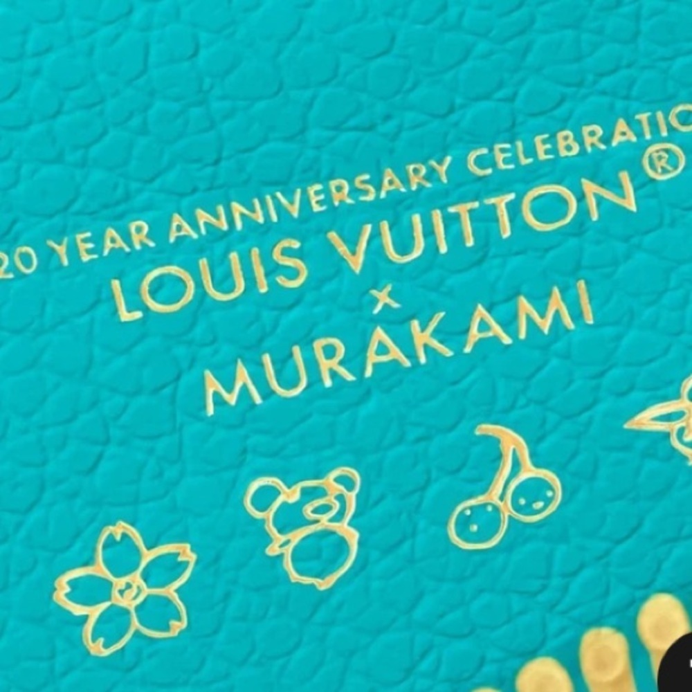 Louis Vuitton x Takashi Murakami Gold Necklace 20th Anniversary Pendant ONLY - Picture 8 of 8